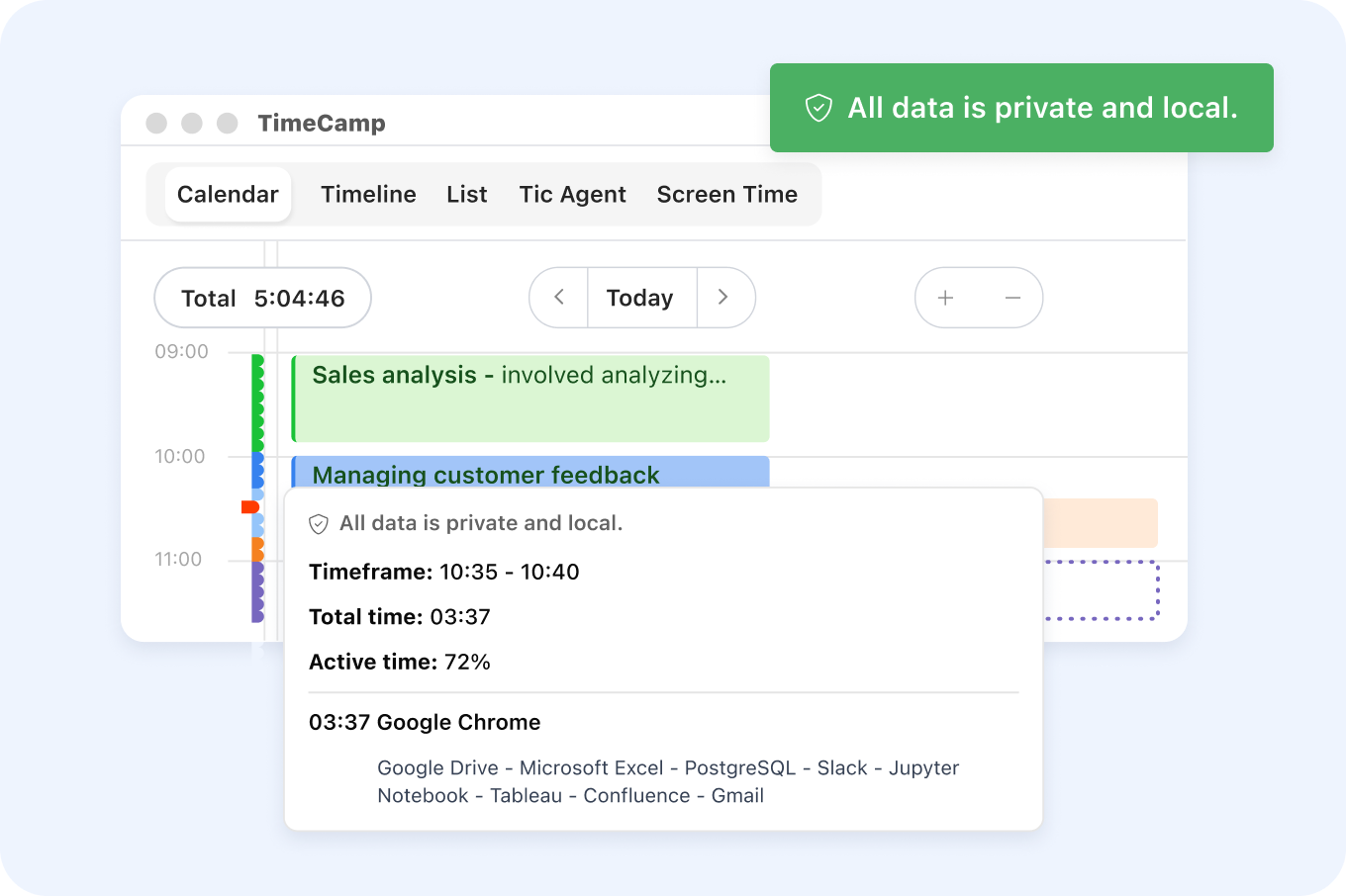 TimeCamp.com screen 3